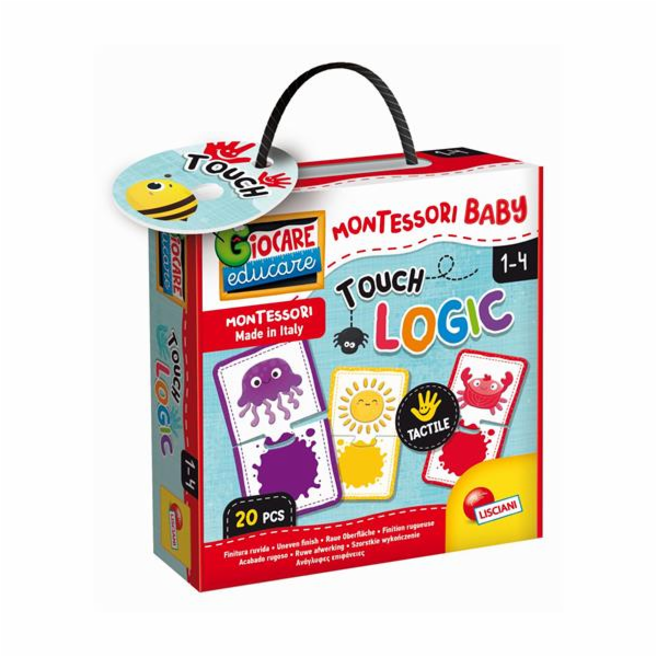 Hračka Liscianigioch Montessori Baby Touch - Logika