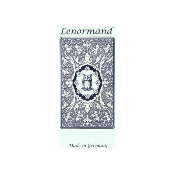 Cartamundi Mlle Lenormand Blue Owl GB Karty Tarot