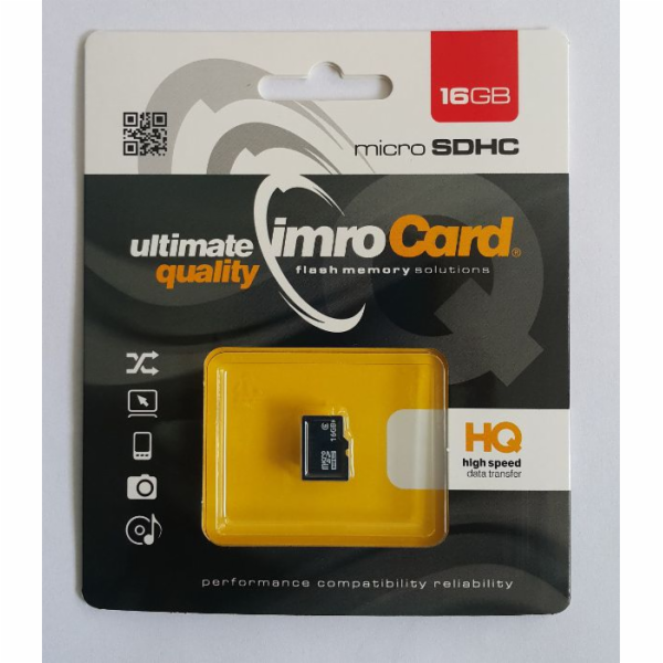 IMRO 4/16G ADP memory card 16 GB MicroSDHC Class 4