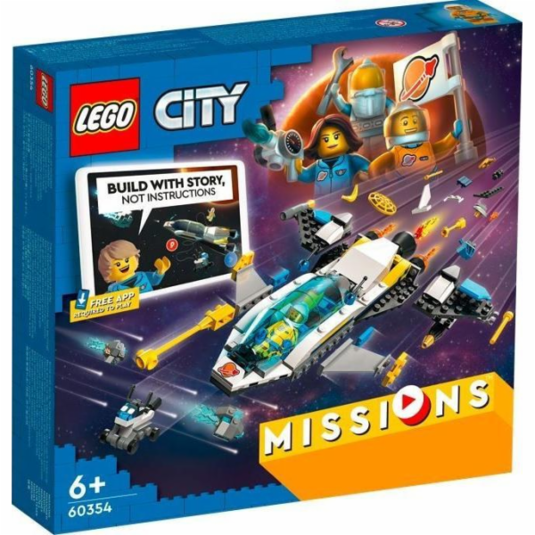 LEGO City 60354 Mars Spacecraft Exploration Missions