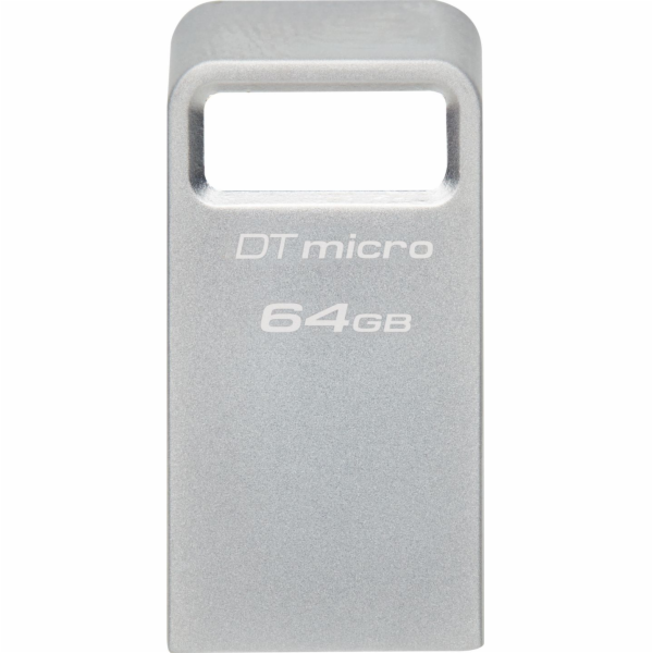 Kingston Flash Disk 64GB DataTraveler Micro 200MB/s Metal USB 3.2 Gen 1 DTMC3G2/64GB
