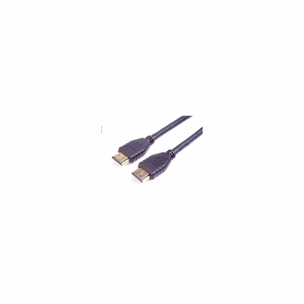 Kabel HDMI 2.1 High Speed + Ethernet 8K@60Hz,zlacené konektory, 0,5 m