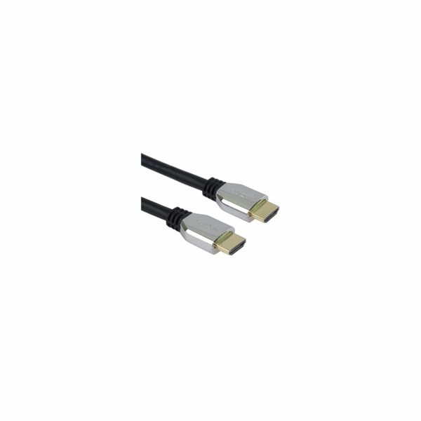 PremiumCord ULTRA HDMI 2.1 High Speed + Ethernet kabel 8K@60Hz,zlacené 0,5m