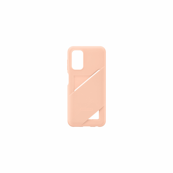 Samsung Zadní kryt s kapsou na kartu Galaxy A13 oranžový