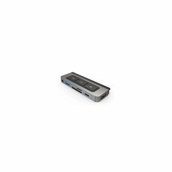 Hyper 6-in-1 USB-C Media Dock, Dockingstation