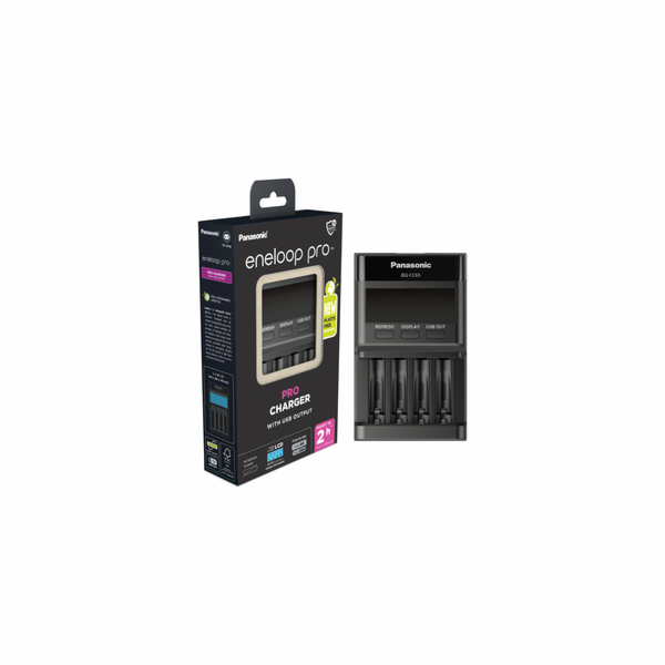 Panasonic Eneloop LCD PRO Charg. BQ-CC65 ERP without Batteries