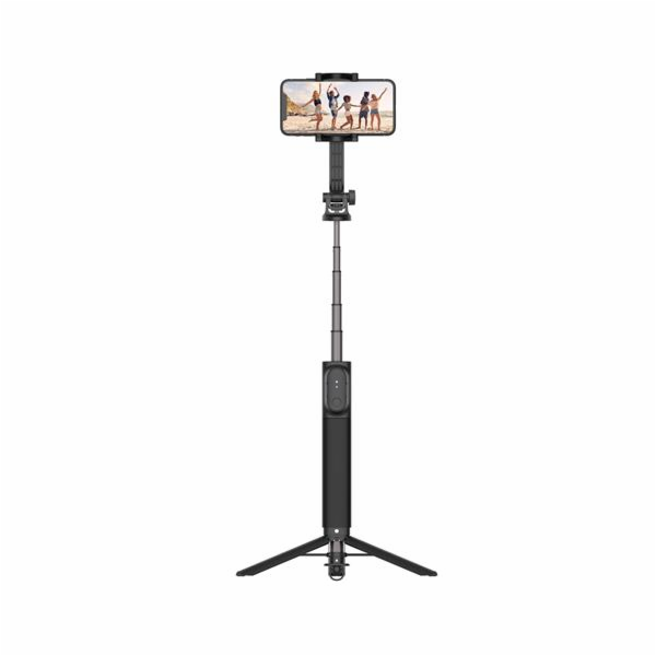 Selfie tyč FIXED Snap XL s tripodem a bezdrátovou spouští, 1/4" šroub, černá