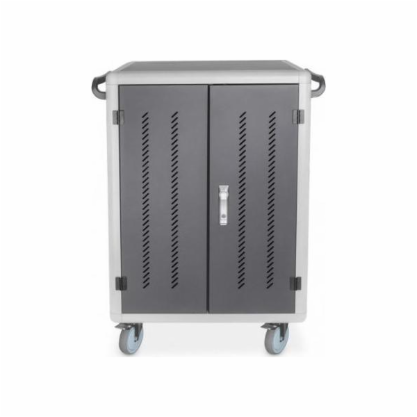 Digitus DN-45002 Digitus Nabíjecí vozík pro notebooky a tablety, 30 nabíjecích základen, vhodné až pro 15,6 " zařízení vč. USB, PDU, ventilá