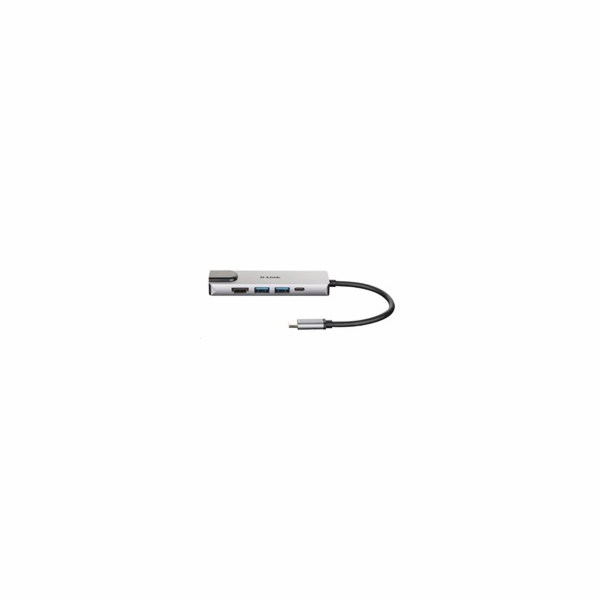 D-Link DUB-M520 5-in-1 USB-C Hub with HDMI/Ethernet and Power Delivery