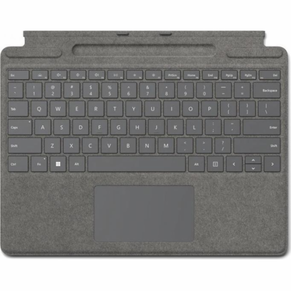 Microsoft Surface Pro Signature Keyboard 8XB-00067 Microsoft Surface Pro Signature Keyboard (Platinum), Commercial, CZ&SK