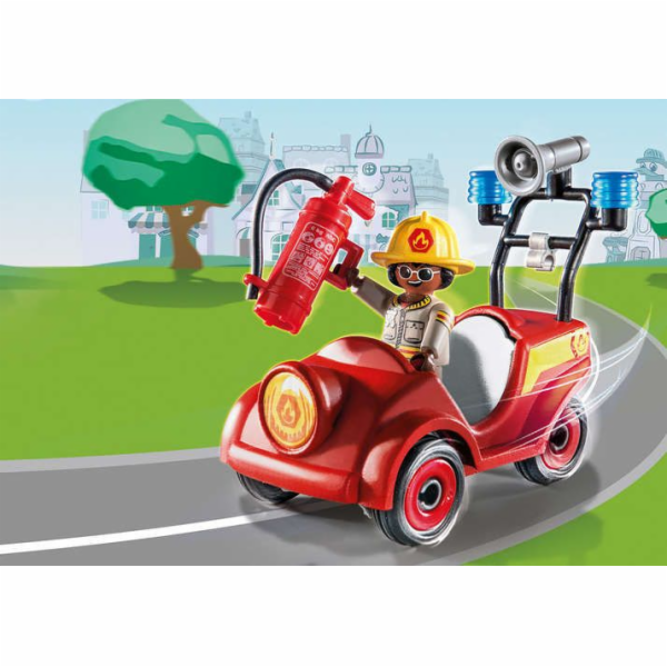 70828 DUCK ON CALL Mini-Auto Feuerwehr, Konstruktionsspielzeug