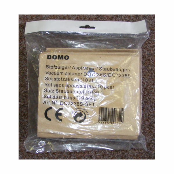 Sáčky pro vysavače DOMO DO7236S / 57S / 58S / 82S