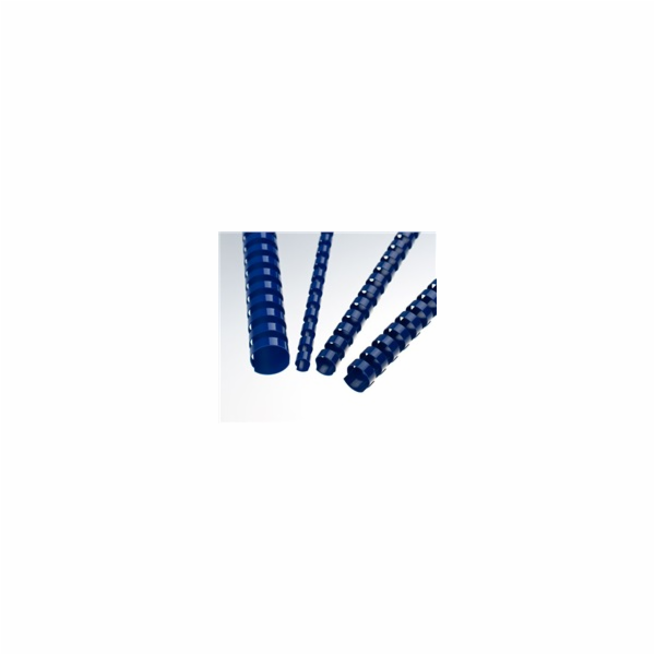 EUROSUPPLIES plastové hřbety/ formát A4/ 45mm/ modré/ 50 pack