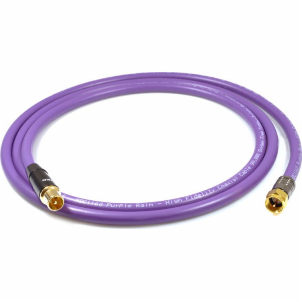 Melodika MDANTWF40 Anténový kabel IEC 4m fialový