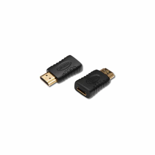 PremiumCord Adapter HDMI Typ C samice - HDMI Typ A samec