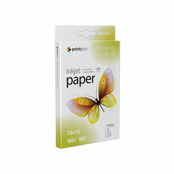 Colorway fotopapír Print Pro matný 190g/m2/ 10x15/ 100 listů