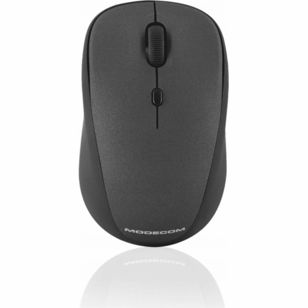 Modecom MC-WM6 bezdrátová optická myš, 3 tlačítka, 1600 DPI, USB nano 2,4 GHz, černá