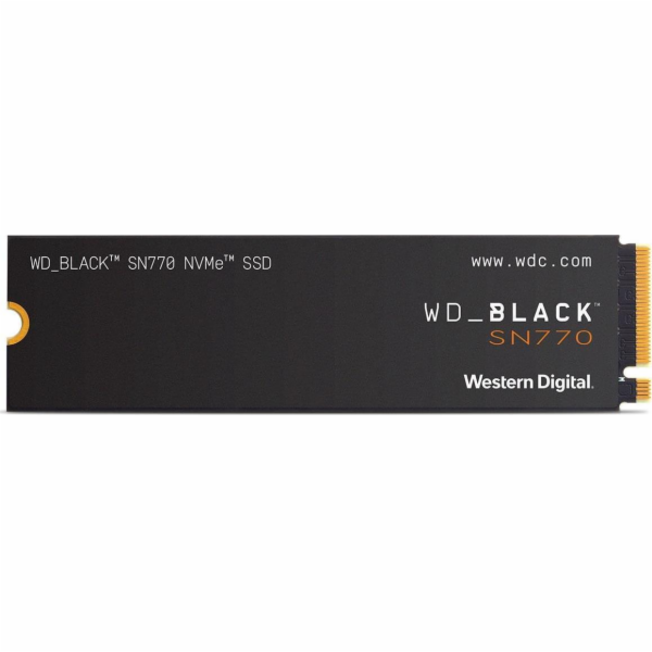 WD Black SSD SN770 2TB, WDS200T3X0E WD BLACK SSD NVMe 2TB PCIe SN 770, Gen4 8 Gb/s, (R:5150, W:4850MB/s)