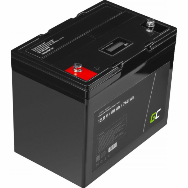 GREEN CELL battery Lithium-iron-phosphate LiFePO4 12V 12.8V 60Ah