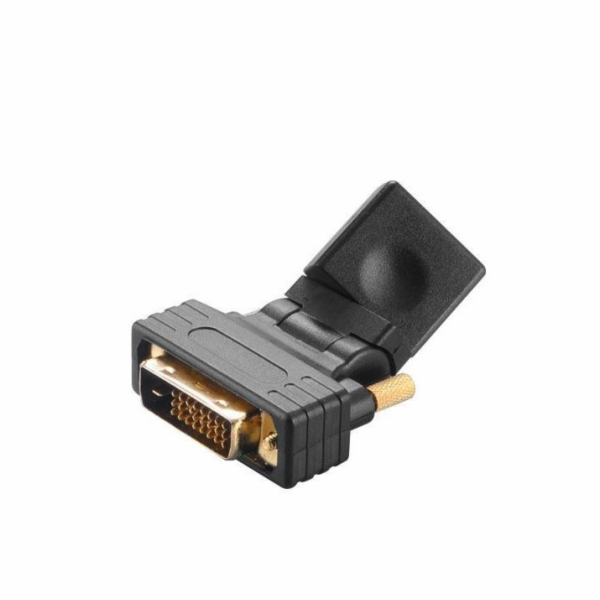 Akasa AK-CBHD16-BK AKASA - úhlová redukce DVI-D na HDMI