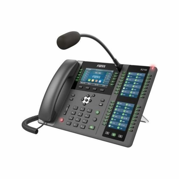 Fanvil X210i | VoIP Phone | IPV6 HD Audio Bluetooth RJ45 1000Mbps PoE 3x LCD display
