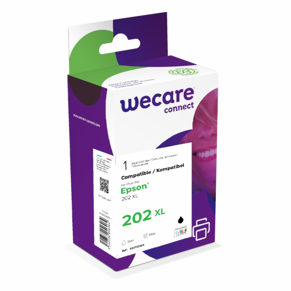 WECARE ARMOR cartridge pro EPSON Expression Premium XP-6000, XP-6005 (C13T02G140) černá/black 20 ml