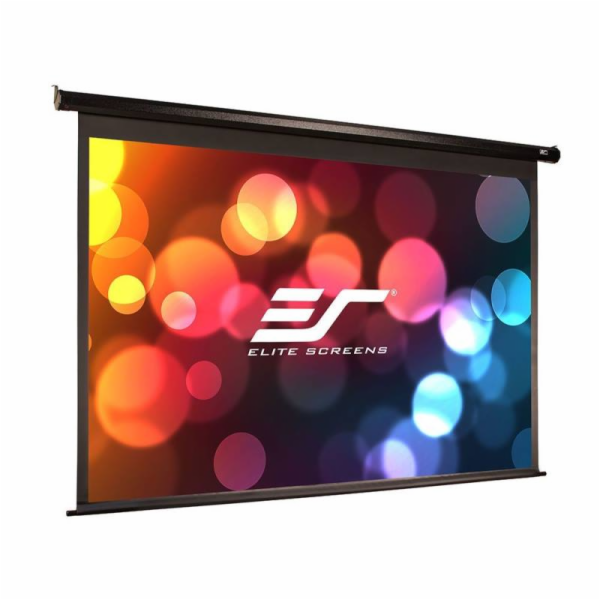 Elite Screens Electric110H ELITE SCREENS plátno elektrické motorové 110" (279,4) cm)/ 16:9/ 137 x 244 cm/ Gain 1,1/ case černý
