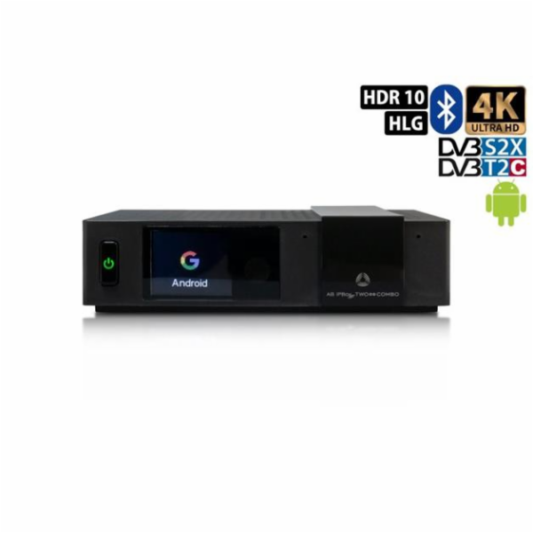 AB IPBox TWO Combo 1xDVB-S/S2X 1xDVB-T2/T/C/MPEG2/ MPEG4/ HEVC/ Android