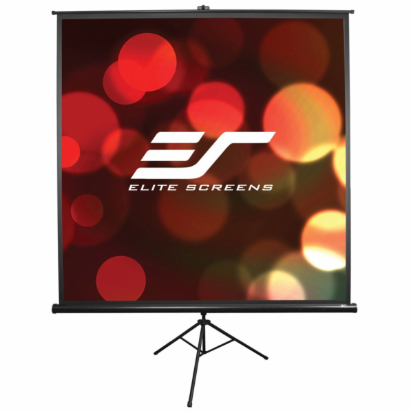 Elite Screens T113UWS1 ELITE SCREENS plátno mobilní trojnožka 113" (287 cm)/ 1:1/ 203,2 x 203,2 cm/ Gain 1,1/ case černý