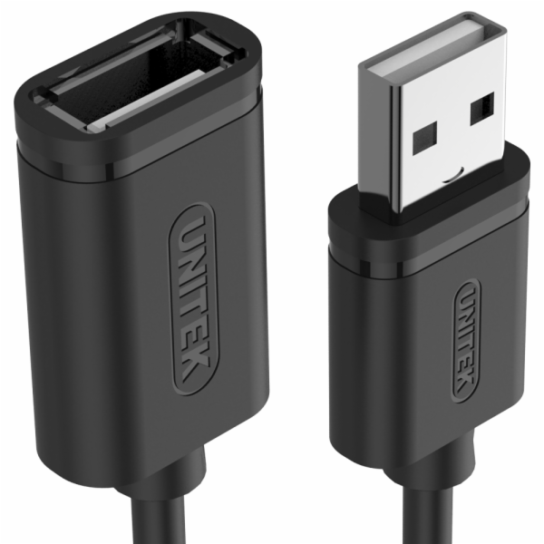 UNITEK Y-C450GBK USB cable 2 m USB 2.0 USB A Black