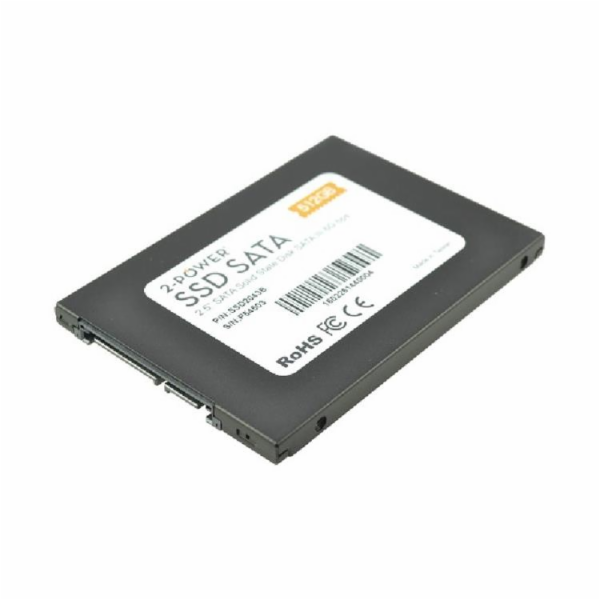 2-Power SSD 512GB, SSD2043B, 2.5" SATA III 6Gbps 7mm (Read 500MB/s, Write500MB/s) 3 YEARS WARANTY
