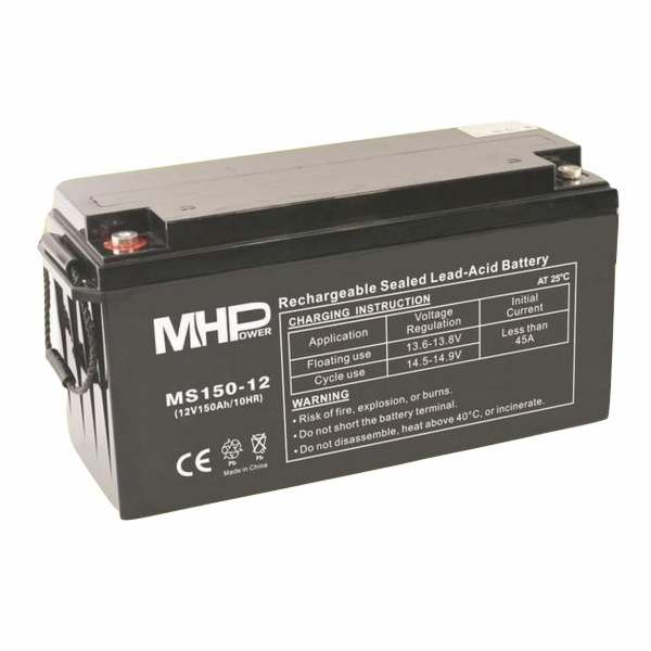 Baterie MHPower MS150-12 VRLA AGM 12V/150Ah