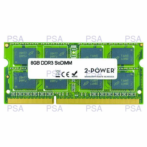 2-Power SODIMM DDR3 8GB MEM0803A MultiSpeed 1066/1333/1600 MHz DDR3 SoDIMM 2Rx8 (1.5V / 1.35V) (DOŽIVOTNÍ ZÁRUKA)