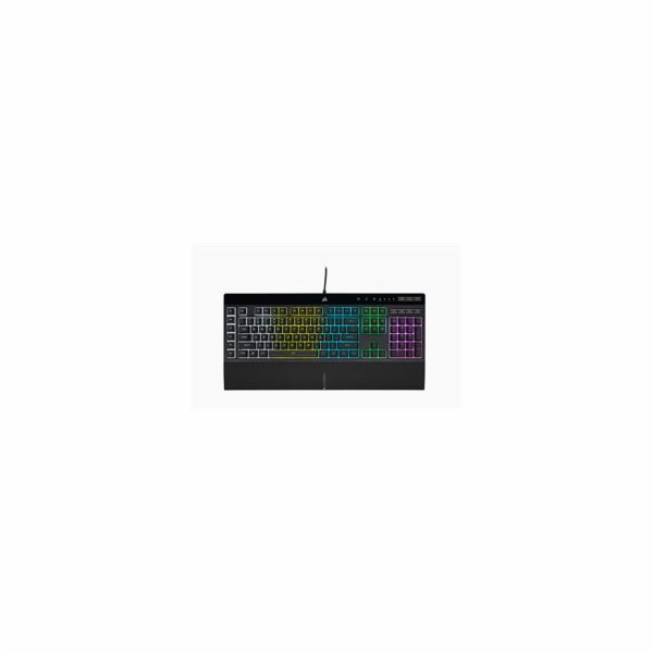 Corsair herní klávesnice K55 RGB PRO, 5Z RGB, Rubber Dome