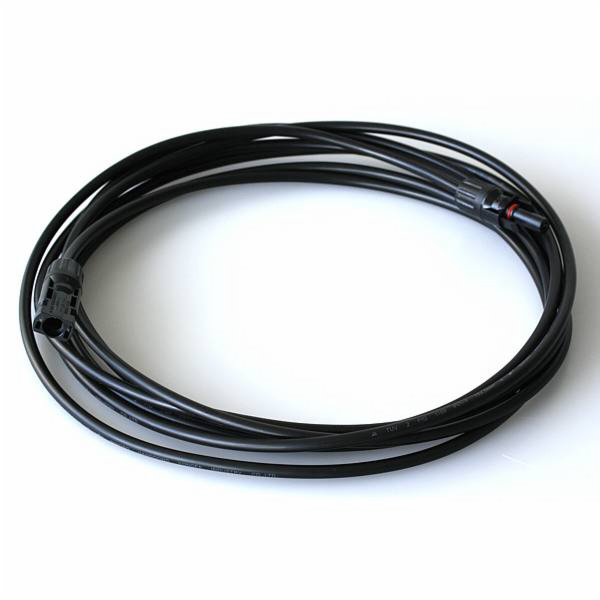 GWL S5FM/4/MC4 propojovací kabel 5 m solar MC4 M/F (4mm, černý)