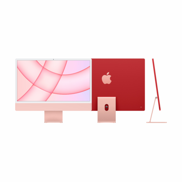 Apple iMac MJVA3SL/A Apple iMac/24"/4480 x 2520/M1/8GB/256GB SSD/M1/Big Sur/Pink/1R