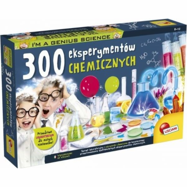 Lisciani Im A Genius Science Kit 300 chemických experimentů