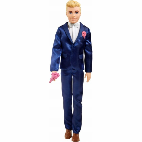 Barbie Barbie Lalka Ken Groom (GTF36)