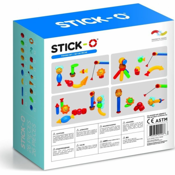 Stick-O bloky Kreativní sada 26 prvků