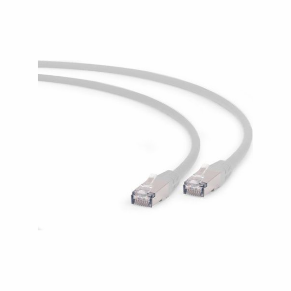 Propojovací kabel S / FTP Kat6A LSHZ 0,5m šedý
