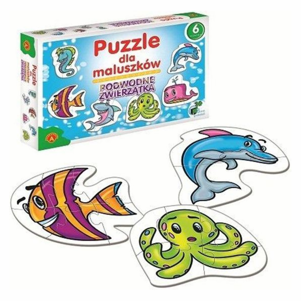 Puzzle pro miminka - Podvodní zvířátka