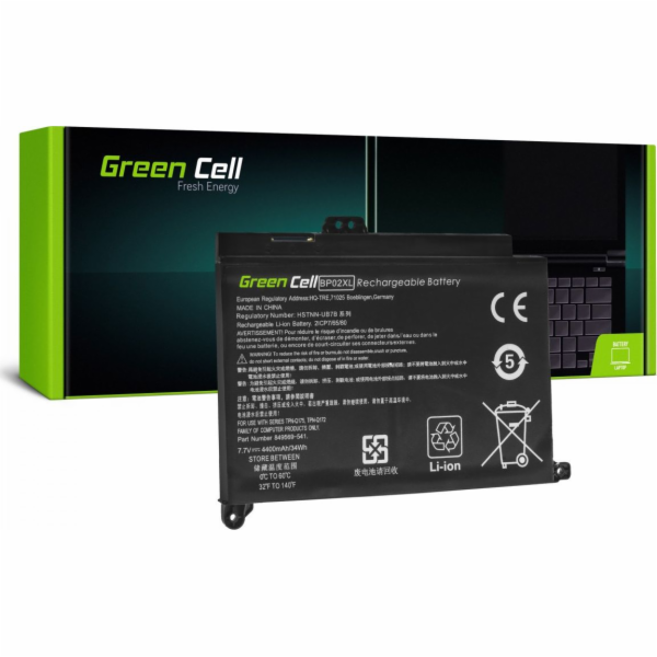Green Cell/ HP/ 7.7V/ 4400 mAh/ Li-Pol/ HSTNN-LB7H/ BP02XL/ Pavilion 15-AU 15-AU051NW AU071NW/ neoriginální