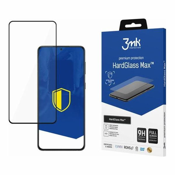Ochranné sklo HardGlass Max Samsung S22 S901 Black