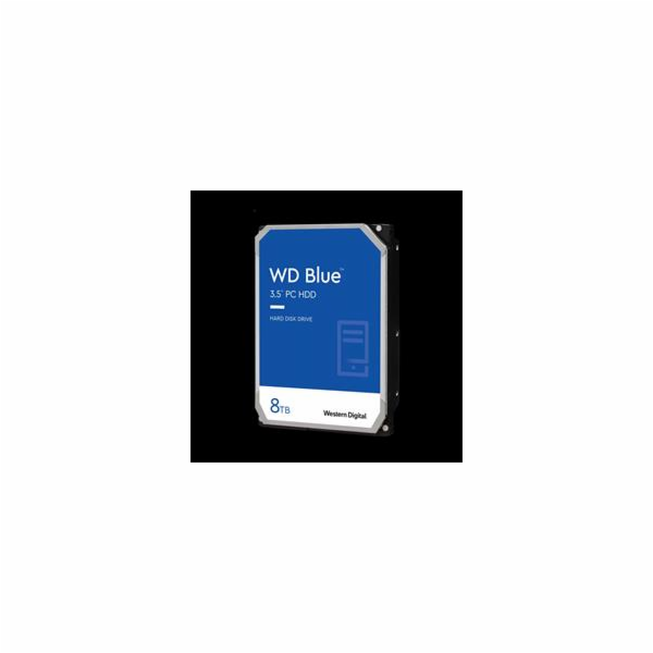 WD Blue 8TB SATA 6Gb/s HDD internal 3.5inch serial ATA 128MB cache 5640 RPM RoHS compliant Bulk