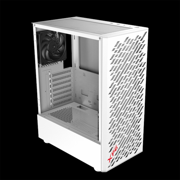 ADATA XPG case VALOR AIR Mid-Tower, bez zdroje, 4x 120mm Fan, Bílá