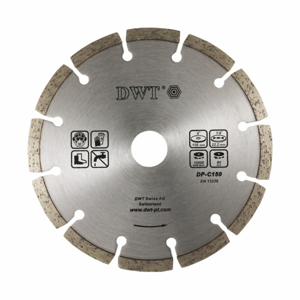 DWT diamantový segmentovaný kotouč 180 mm (abrazivní materiály)