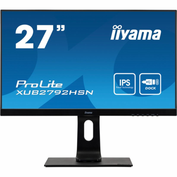 IIYAMA ProLite XUB2792HSN-B1 27inch ETE IPS USB-C DOCK