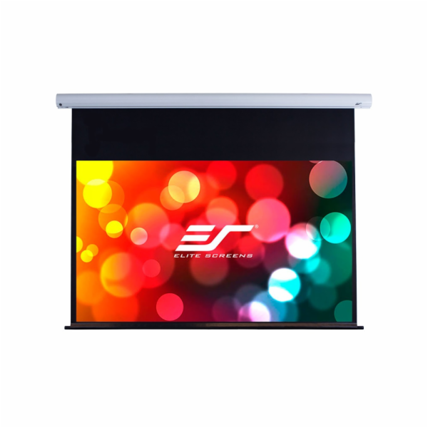 Elite Screens SK84XHW-E12 ELITE SCREENS plátno elektrické motorové 84" (213,4 cm)/ 16:9/ 104,6 x 185,9 cm/ case bílý/ 12" drop/ Fiber Glass
