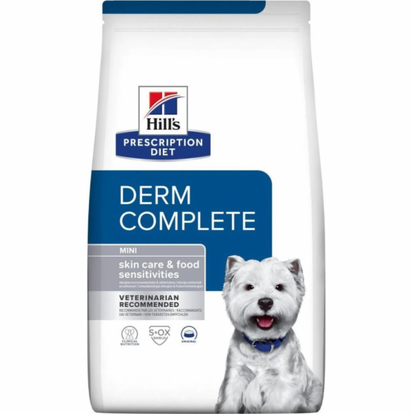 HILL S Prescription Diet Derm Complete Mini Canine - Dry dog food - 1 kg