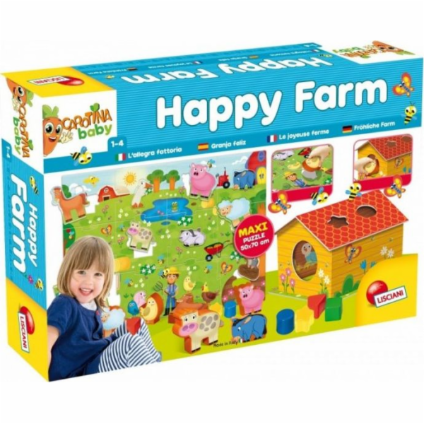 Carotina Baby Puzzle Šťastná farma